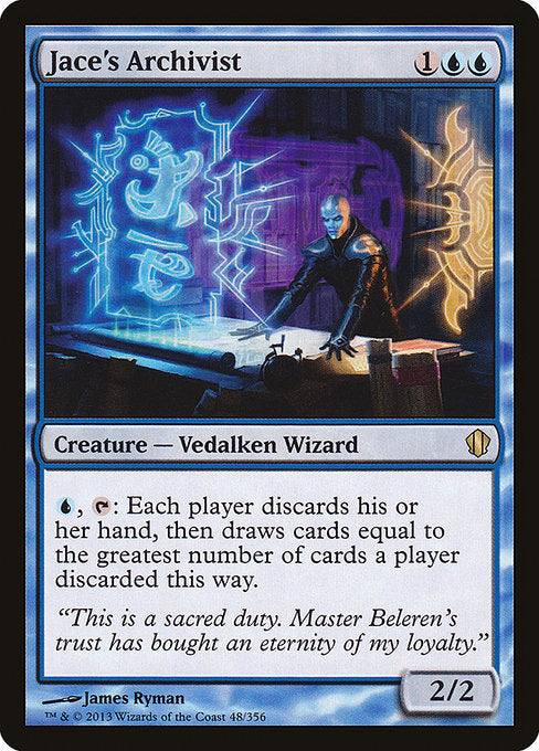 Jace's Archivist (48) [Commander 2013]