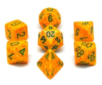 CHX25312 Lotus Speckled 7PC Polyhedral Set image 0