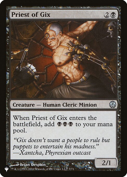 Priest of Gix (DDE-7) [The List]
