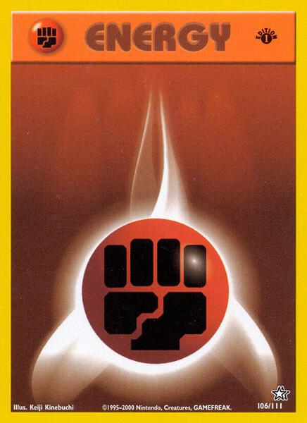 Fighting Energy (106/111) [Neo Genesis (Unlimited)]