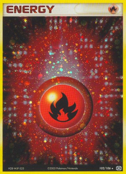 Fire Energy (102/106) [Emerald]