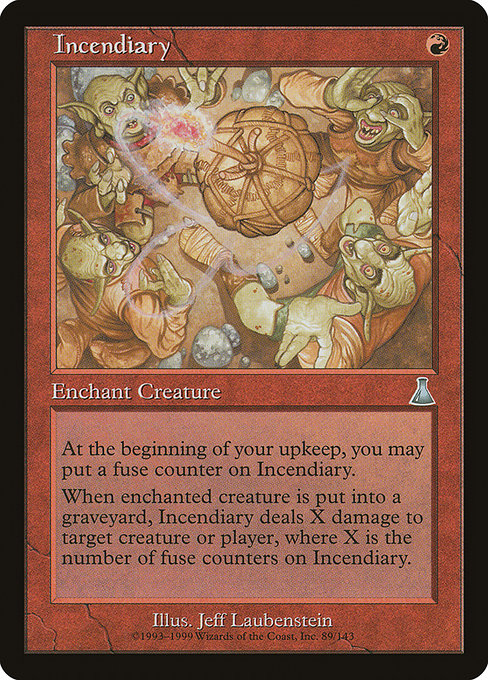 Incendiary (89) [Urza's Destiny]