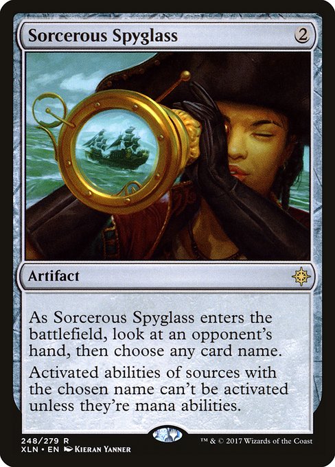 Sorcerous Spyglass (248) [Ixalan]