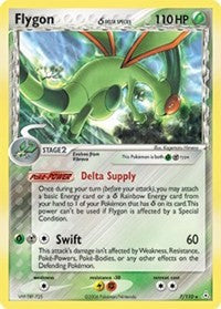 Flygon (Delta Species) (7/110) [Holon Phantoms]