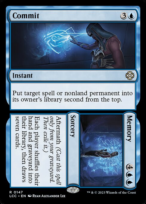 Commit // Memory (147) [The Lost Caverns of Ixalan Commander]