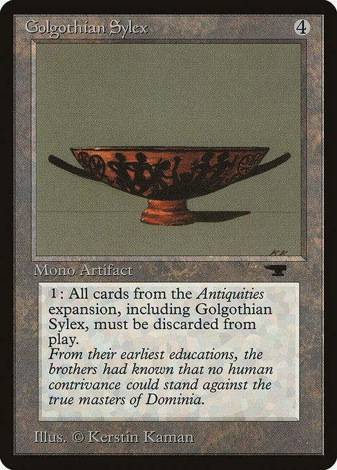 Golgothian Sylex (51) [Antiquities]
