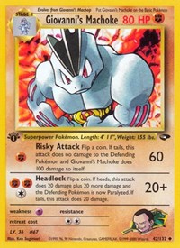 Giovanni's Machoke (042/132) [Gym Challenge (Unlimited)]