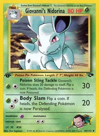 Giovanni's Nidorina (044/132) [Gym Challenge (Unlimited)]