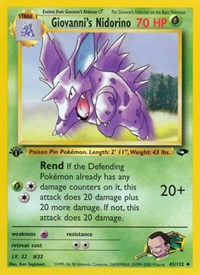 Giovanni's Nidorino (045/132) [Gym Challenge (Unlimited)]