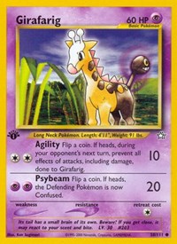 Girafarig (058/111) [Neo Genesis (Unlimited)]