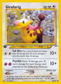 Girafarig (066/105) [Neo Destiny (Unlimited)]