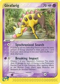 Girafarig (16/97) [Dragon]