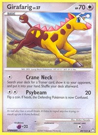 Girafarig (49/123) [Mysterious Treasures]