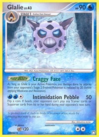 Glalie (25/123) [Mysterious Treasures]