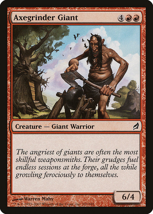 Axegrinder Giant (151) [Lorwyn]