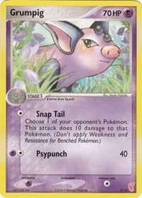 Grumpig (3/12) [EX Trainer Kit 2 Plusle and Minun]