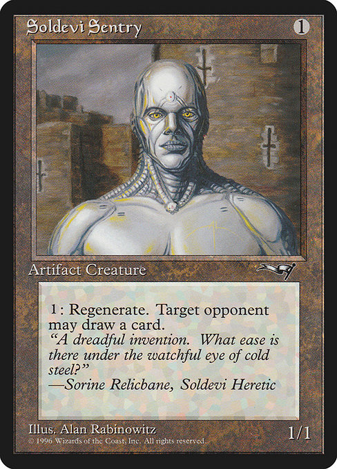 Soldevi Sentry (132a) [Alliances]