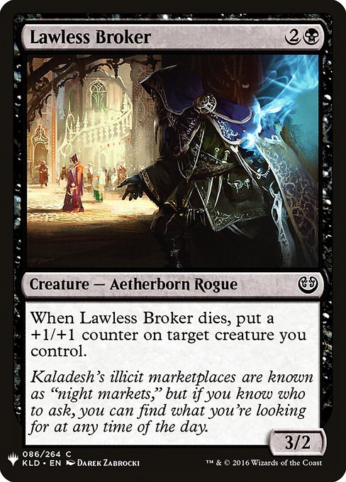 Lawless Broker (KLD-86) [The List]