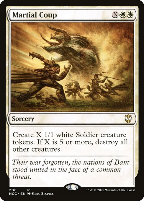 Martial Coup (206) [New Capenna Commander]