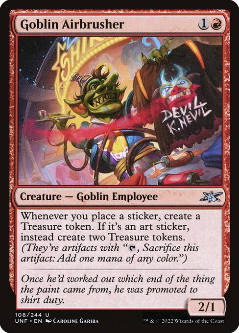 Goblin Airbrusher (108) [Unfinity]