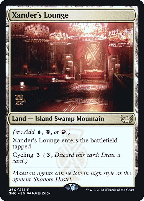 Xander's Lounge (260s) [Streets of New Capenna Promos]