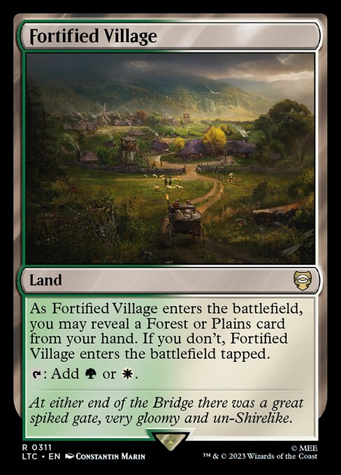 Fortified Village (311) [Tales of Middle-earth Commander]