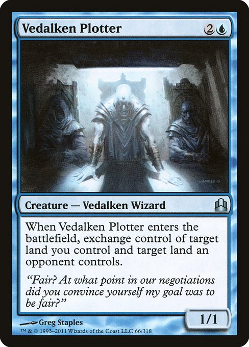 Vedalken Plotter (66) [Commander 2011]
