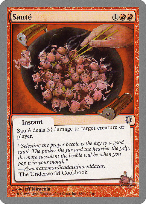 Sauté (88) [Unhinged]