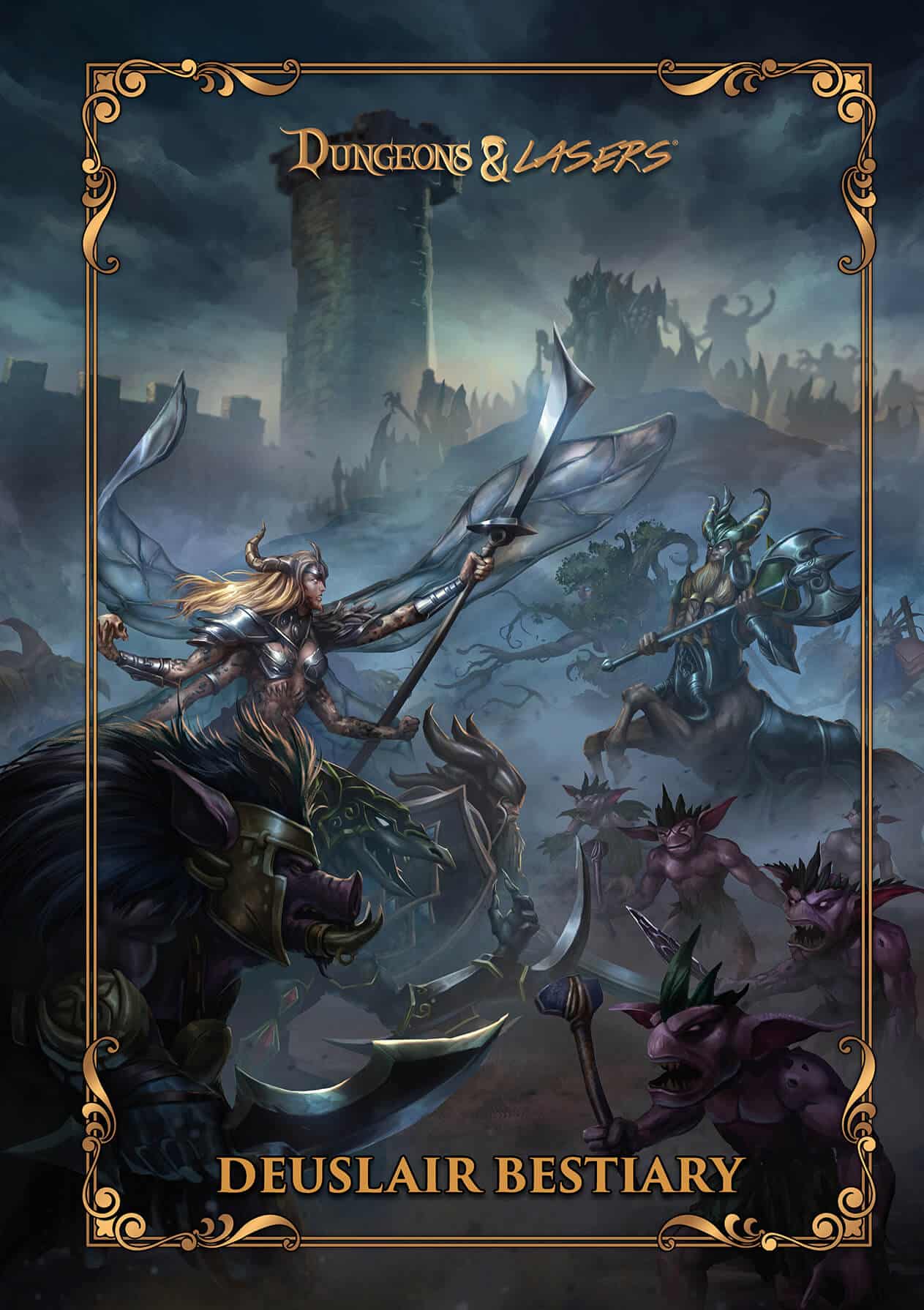 Dungeons and Lasers Deuslair Bestiary image 0