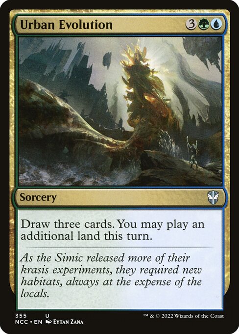 Urban Evolution (355) [New Capenna Commander]