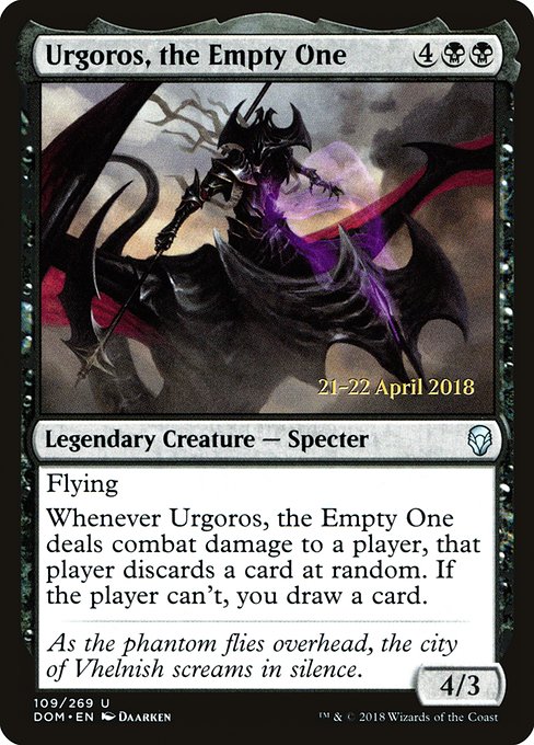 Urgoros, the Empty One (109s) [Dominaria Promos]