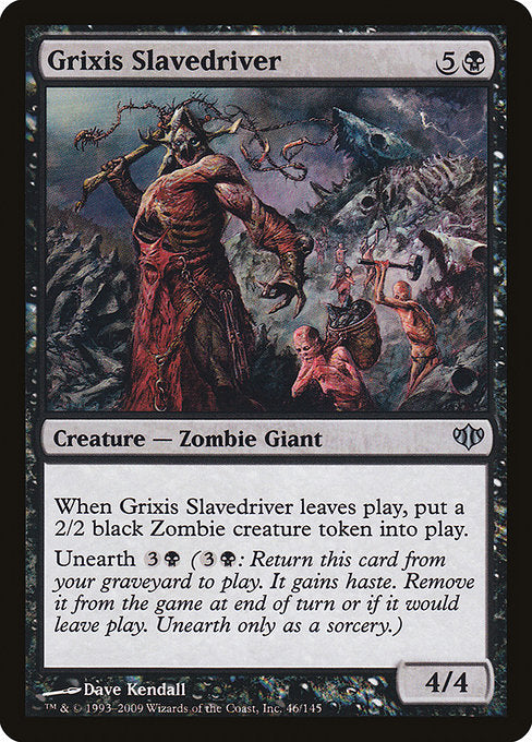 Grixis Slavedriver (46) [Conflux]