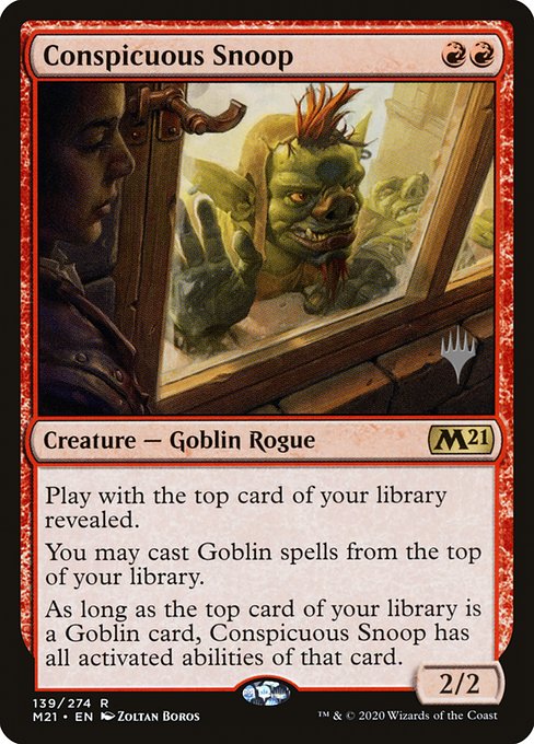 Conspicuous Snoop (139p) [Core Set 2021 Promos]