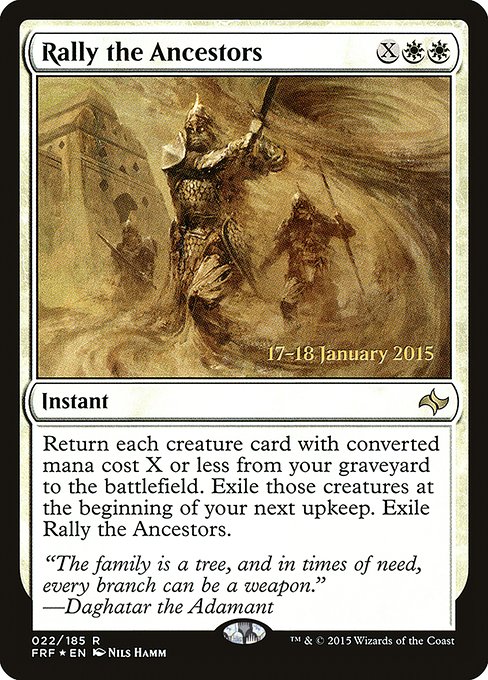 Rally the Ancestors (22s) [Fate Reforged Promos]
