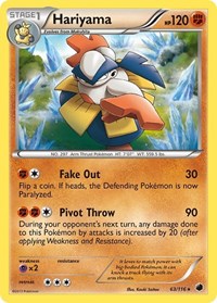 Hariyama (63/116) [Plasma Freeze]