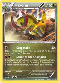 Haxorus (69/101) [Plasma Blast]