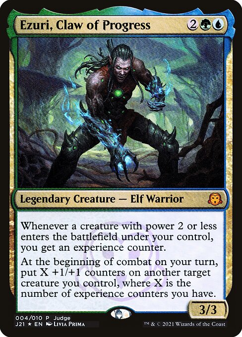Ezuri, Claw of Progress (4) [Judge Gift Cards 2021]