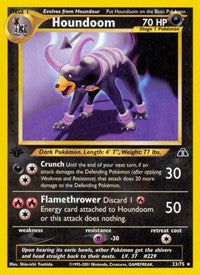 Houndoom (23) (23/75) [Neo Discovery (Unlimited)]