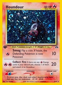 Houndour (5) (05/75) [Neo Discovery (Unlimited)]