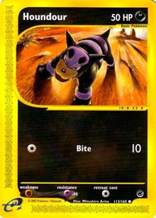 Houndour (113/165) [Expedition]