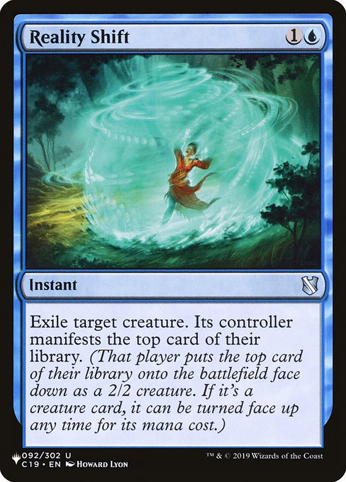 Reality Shift (C19-92) [The List]