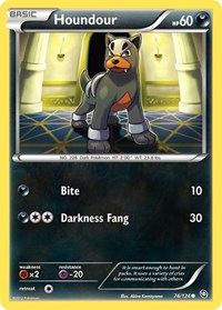 Houndour (74/124) [Dragons Exalted]