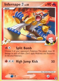 Infernape E4 (43/111) [Rising Rivals]