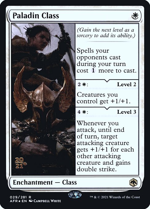 Paladin Class (29s) [Adventures in the Forgotten Realms Promos]