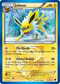Jolteon (Team Plasma) (34/116) [Plasma Freeze]