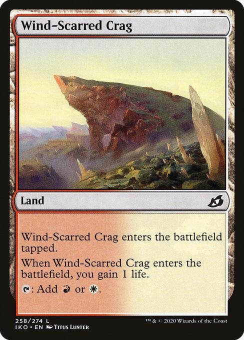 Wind-Scarred Crag (258) [Ikoria: Lair of Behemoths]