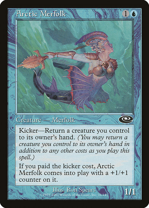 Arctic Merfolk (21) [Planeshift]