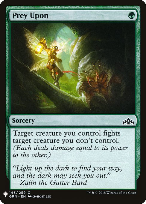 Prey Upon (GRN-143) [The List]