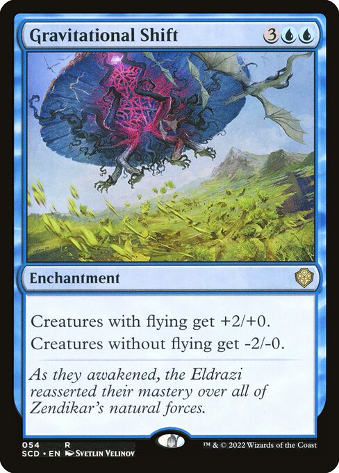 Gravitational Shift (54) [Starter Commander Decks]