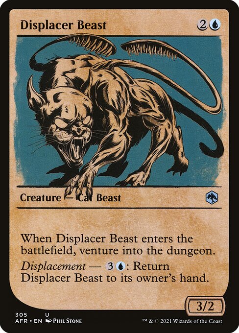 Displacer Beast (305) [Adventures in the Forgotten Realms] [Showcase]